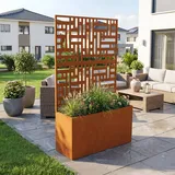 casa.pro Bernalda 83 x 31 x 146 cm Braun