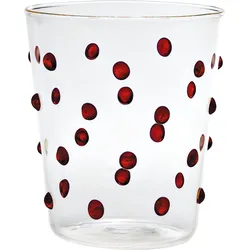 Party Wasserglas 450 ml rot