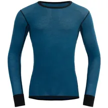 Devold of Norway Wool Mesh 190 Shirt MAN flood/caviar (422B) L