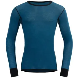 Devold of Norway Wool Mesh 190 Shirt MAN flood/caviar (422B) L