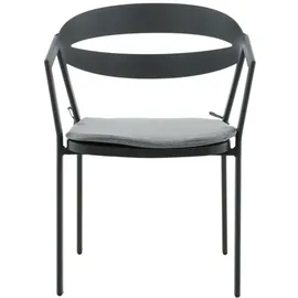 VCM Gartenstuhl Slit schwarz