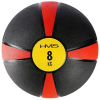 Hms fitness Medizinball nk HMS schwarz|rot|gelb 8kg