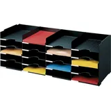 Paperflow Sortierstation Formularbox 20 Fächer Schwarz 1 St.