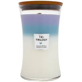Woodwick Trilogy Calming Retreat Duftkerze 610 g