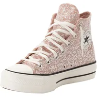 Converse Sneakers "Ctas LIFT PLATFORM Gltter" in rosa - 38
