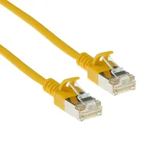 Act DC7852 Netzwerkkabel Gelb 0.25 meter LSZH U/FTP (STP)