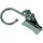 GARDINIA Seilklammer Nickel 20-er Pack