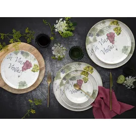 CreaTable Uno In Vino Veritas Tafelservice 12-tlg. bunt