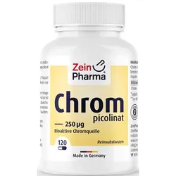 CHROM PICOLINAT 250 μg in vegetarischen Kapseln 120 St