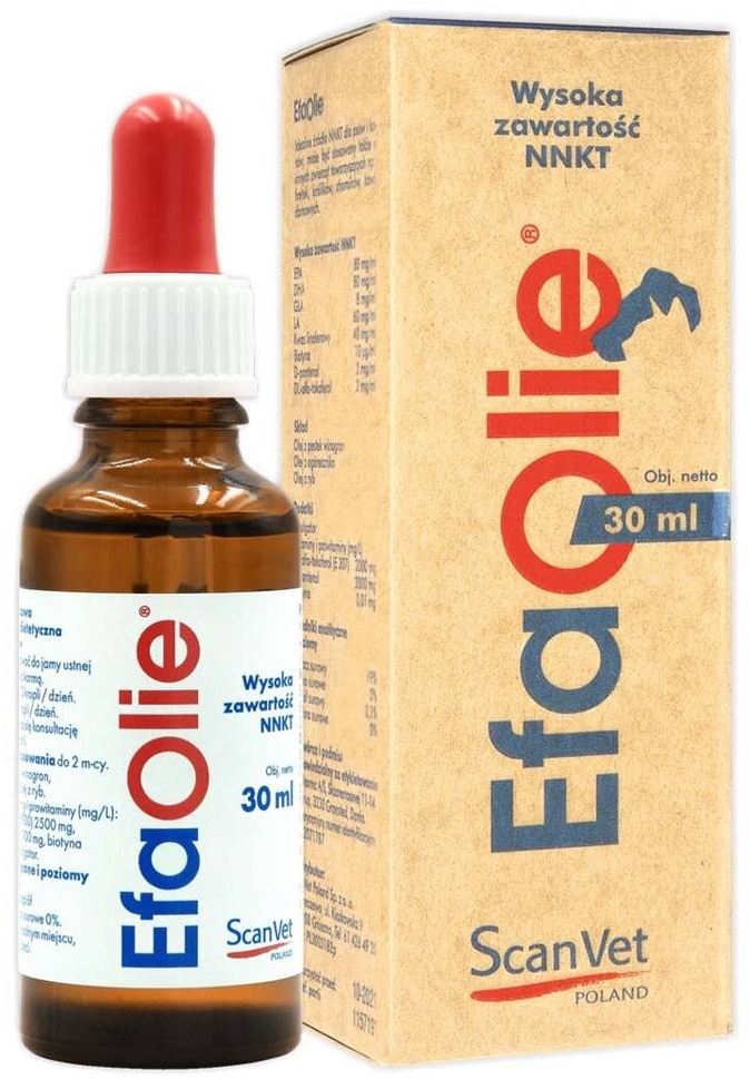 EFA Olie 30ml Natürliches Präparat zur Behandlung von Hautkrankheiten (Rabatt für Stammkunden 3%)