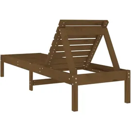 vidaXL Sonnenliege 199,5 x 60 x 74 cm Honigbraun