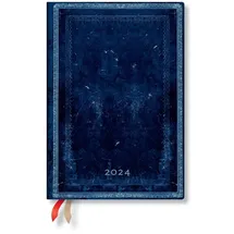 Paperblanks Inkblot (Old Leather Collection) Midi Verso 12-month Dayplanner 2024