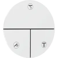 Hansgrohe ShowerSelect Comfort S Ventil Unterputz, 3 Verbraucher, Mattweiß