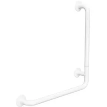 Brillantbad BELP Duschgriff Steckbar Rechts Eisen Weiß 110x625x675 mm, 120 kg Traglast für Bad & WC >> zum Bohren