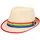 Boland Regenbogen Strohhut Unisex Einheitsgröße