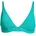 Bikini-Top Iconisea Ribbed Padded Triangle Petrol 36