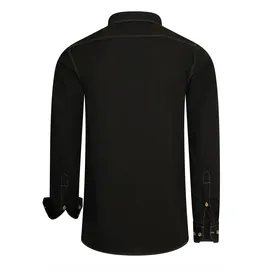 RUSTY NEAL Langarmhemd Schwarz 3XL