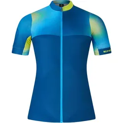 Endura Bitmap Block FS260 Print Short Sleeve Jersey barra blue (BA) M