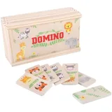 Vedes SpielMaus Holz Domino mit Tiermotiven