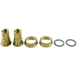 Grundfos Kugelventilsatz G 1 1/2/Rp 3/4, m ÜWM, Messing