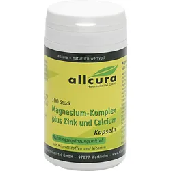 Magnesium Komplex Kapseln mit Zink+Calcium