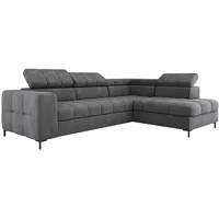 XXL Ecksofa Couch mit Schlaffunktion, Schlafsessel mit Bettfunktion L Form, Big Sofa, Schlafsofa mit Bettkasten, Ecksofa mit Schlaffunktion 280 cm breit, Sofa mit Schlaffunktion (Rechts, Vogue 16)