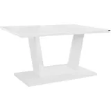 Karl - Esstisch 160 cm Weiß - Weiß