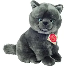 Teddy-Hermann Teddy Hermann 91825 Kartäuser Katze sitzend 20 cm