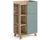 Vicco Unterschrank Karen 50 x 90 x 35 cm Blau-Grau