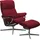 Stressless Mayfair mit Cross Base Rohleder 83 x 102 x 74 cm red q2 faron