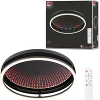 Paulmann LED Deckenleuchte Spaceglow One Schwarz matt Ø 39