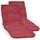 Beautissu Auflage 190 x 60 x 8 cm rot 2 St.