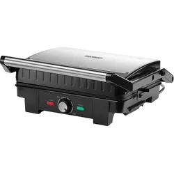 Monzana Kontaktgrill Edelstahl mit 2200W BPA Frei