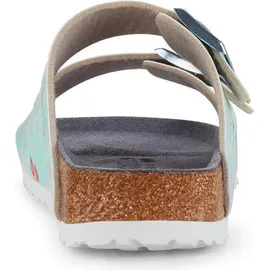 Birkenstock Arizona ESD Birko-Flor flower field mint schmal 40