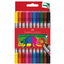 Faber-Castell (Schule) 10er-Pack Doppelfasermaler