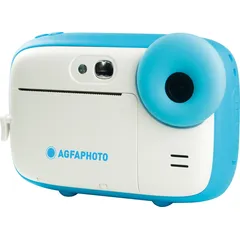 AGFA ARKICBL - Kinder-Sofortbild-/Digitalkamera, s/w, blau