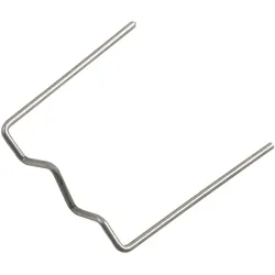 KS Tools Reparaturklammer U-Form, legierter Stahl, Ø 0,6 mm, 50 Stück - 150.1062