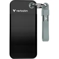 Verbatim Pocket SSD, 1 TB, USB 3.2 Gen 2 (3.1 Gen 2) Schwarz, Grau