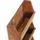 DESIGN DELIGHTS Zeitungs-Wandregal, Natur, Holz, 38x60x11 cm, Wohnzimmer, Regale, Wandregale