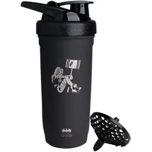 SmartShake Reforce Shaker 900 ml Edelstahl Schwarz