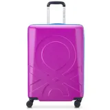Delsey Paris x United Colors of Benetton Fabrica 4-Rollen Trolley 66 cm pink