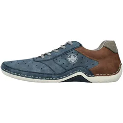 Rieker Sneaker 07506 (Kunstleder) blau/braun Herren