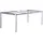 Zebra Technologies Zebra Gartentischgestell, Silber, Metall, eckig, 90x74x160 cm, Gartenmöbel, Gartentische, Gartentische