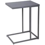 Garden Pleasure DOREA Beistelltisch Stahl anthrazit 43,0 x 30,5 x 56,0 cm