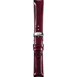 Tissot - Leder Couturier Gent Quartz Lederband Weinrot T600031400 - genarbt,rind,rot