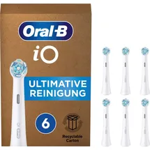 Oral-B iO Ultimative Reinigung Aufsteckbürste weiß 6 St.