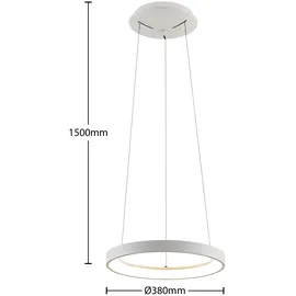 ARCCHIO Vivy 1-flg. 38 cm rund weiß