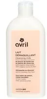 Avril Lait Démaquillant Certifié BIO 250 ml