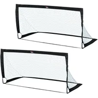 Homcom Fußballtor Metall, Oxfordstoff
