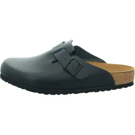 Birkenstock Boston Naturleder schmal schwarz 42